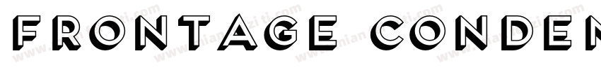 Frontage Condensed B字体转换